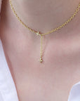 Heavy chain necklace