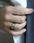 Tahitian Pearl Ring- SIZES READY TO SHIP