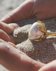 Baroque Pearl Ring