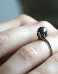 Tahitian Pearl Ring- SIZES READY TO SHIP