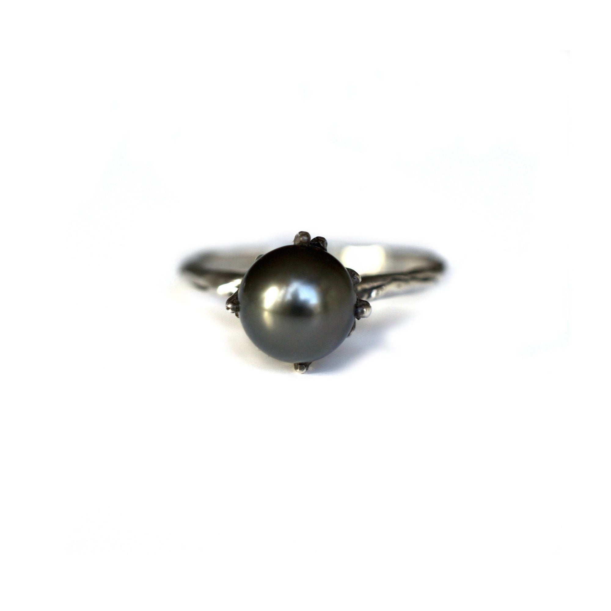 Tahitian Pearl Ring- SIZES READY TO SHIP