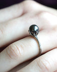 Tahitian Pearl Ring- SIZES READY TO SHIP