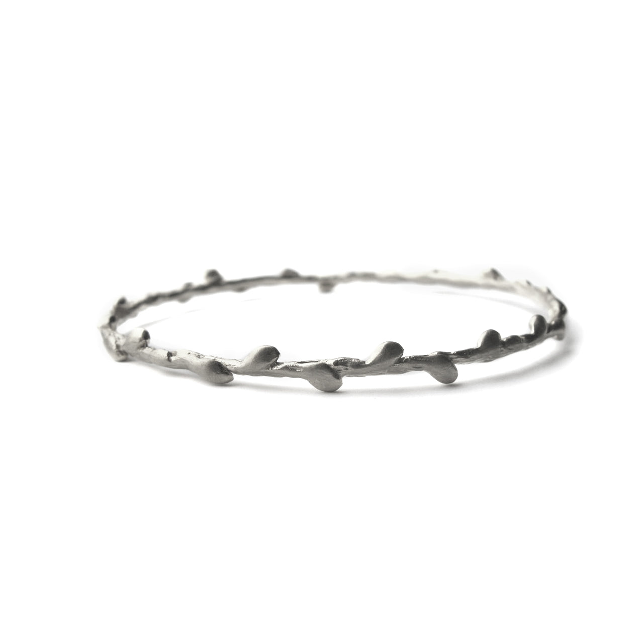 Silver Leaf Bracelet