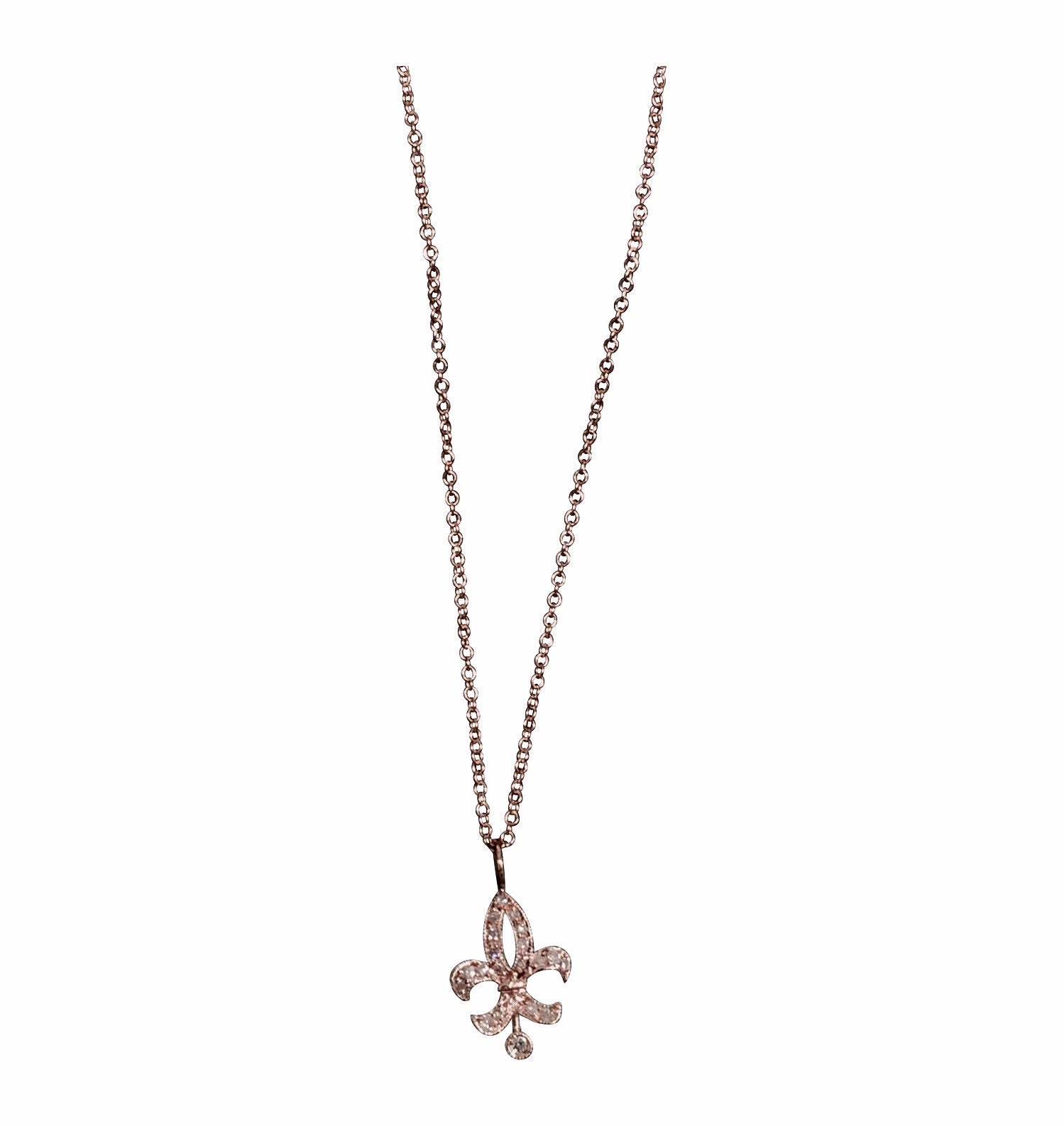 Fleur de lys necklace- SUITS