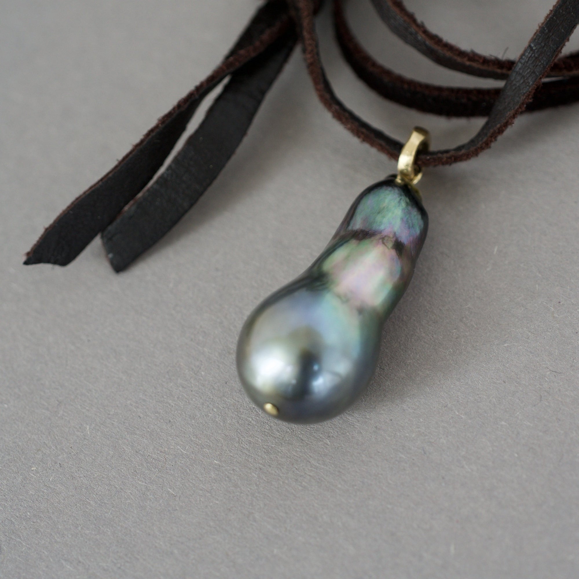 Baroque Tahitian Pearl Pendant