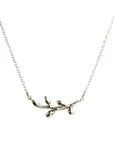 Silver Leaf Necklace