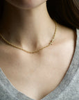 Heavy chain necklace