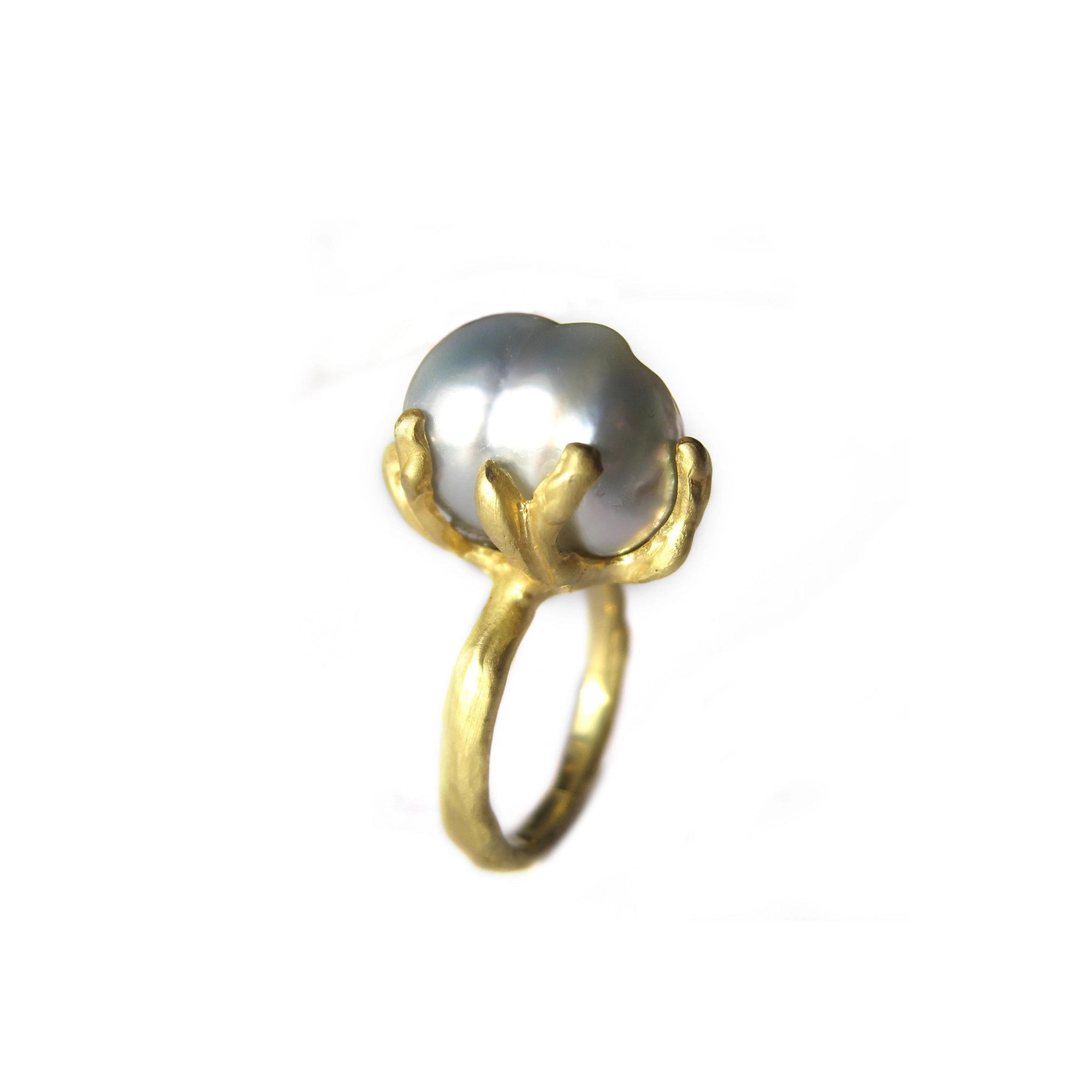 Baroque Pearl Ring