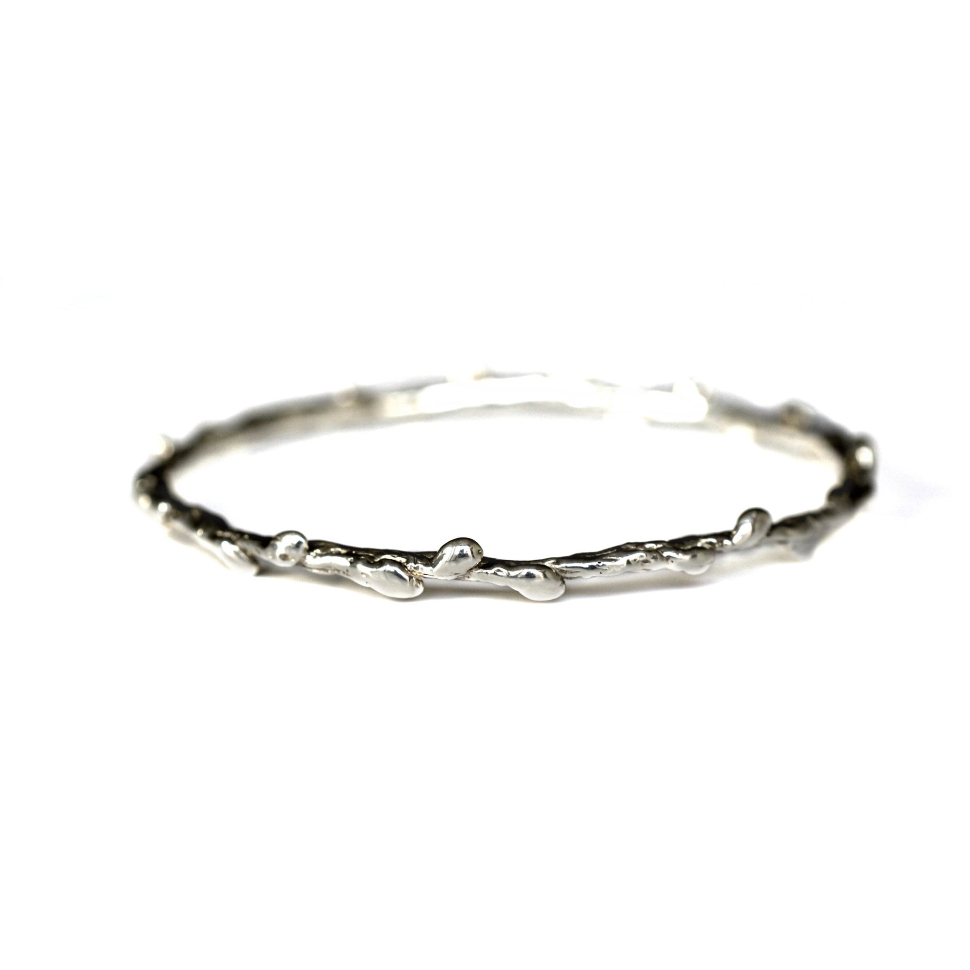 Silver Leaf Bracelet