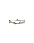 Silver Leaf Ring