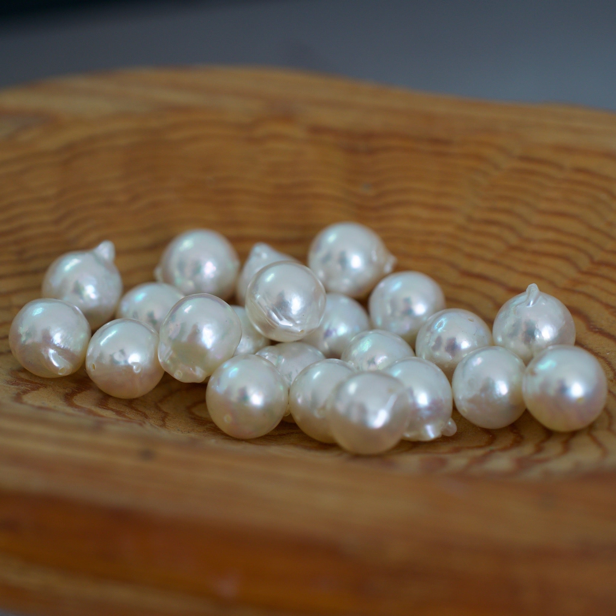 Baroque pearl necklace