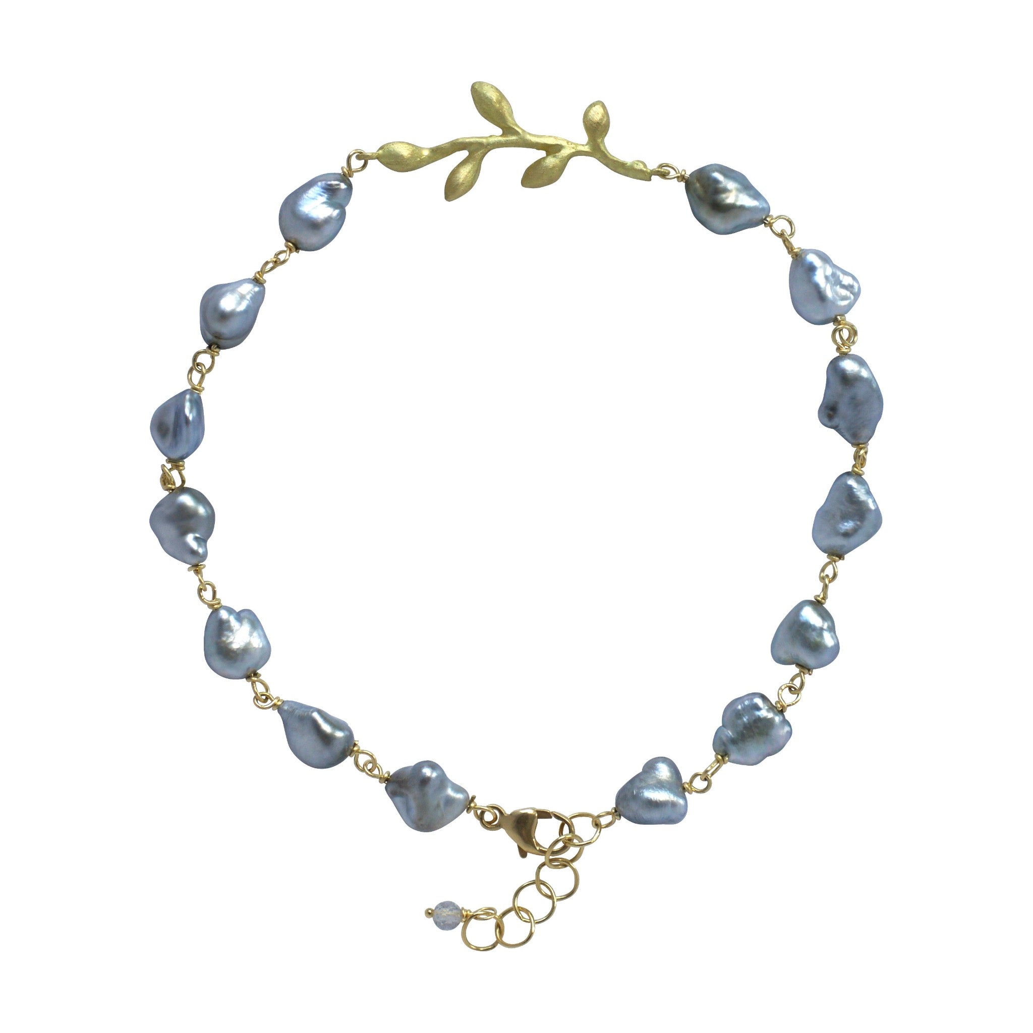 Keshi Pearl Bracelet