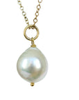 Baroque pearl necklace
