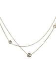 Yellow gold Layered necklace- SUITS
