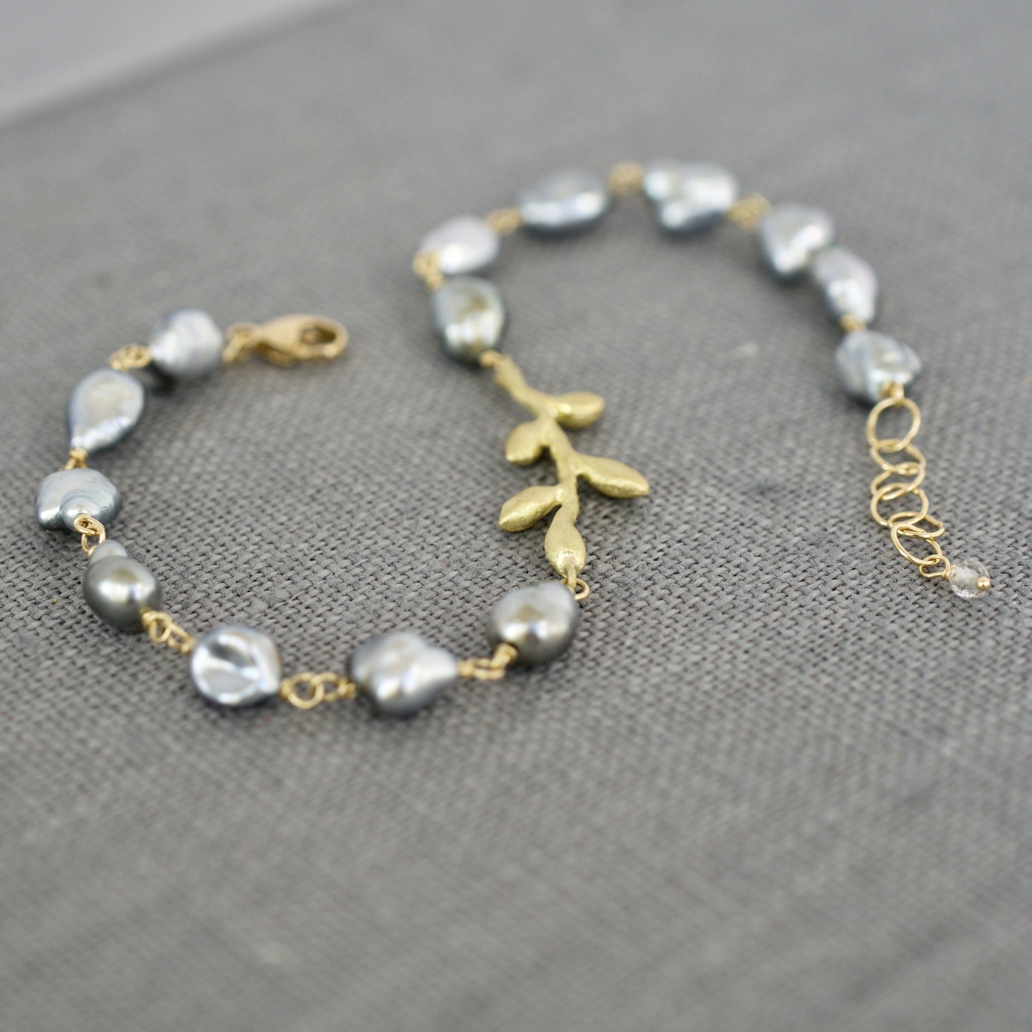 Keshi Pearl Bracelet