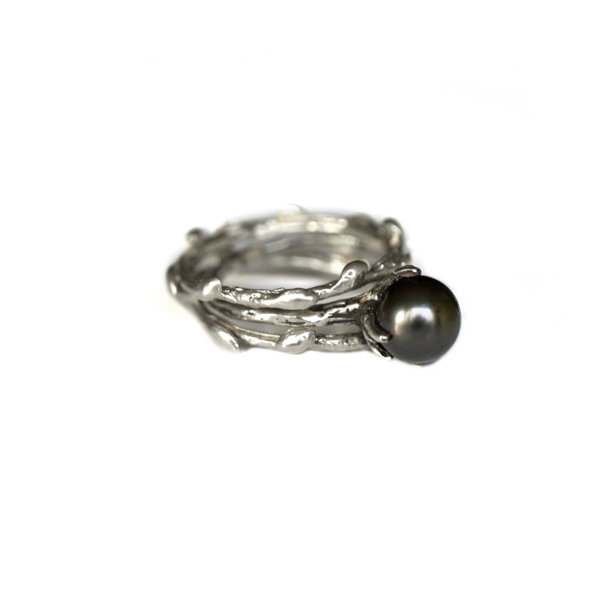 Tahitian Pearl Ring- SIZES READY TO SHIP