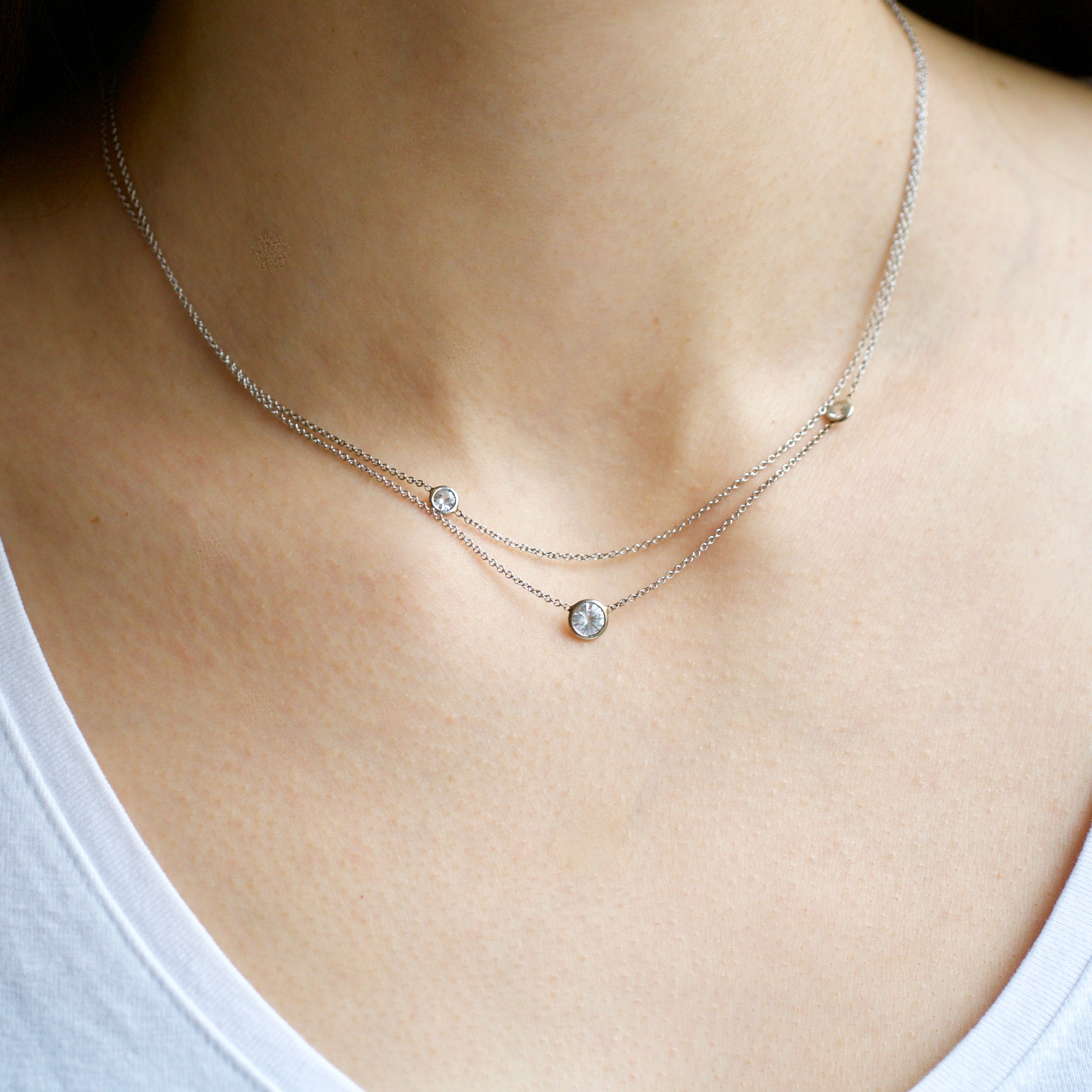 Layered necklace