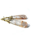 Rutilated Quartz earrings